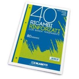 Ricambi Rinforzati 40Fg A5 80Gr 5Mm 2329 Blasetti