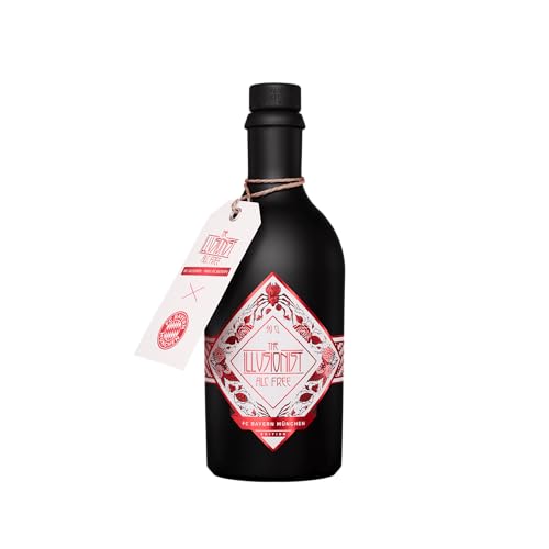 The Illusionist Distillery Alc. Free FC Bayern München Edition | La alternativa sin alcohol con cambio de color | De los creadores de Illusionist Dry Gin | Sin azúcar | Vegano | 500 ml