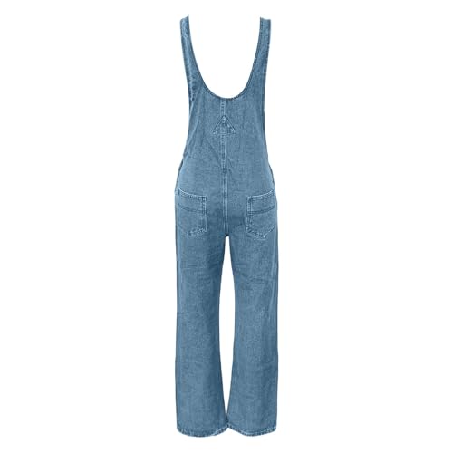 Peto elástico largo de mujer que soluciona la rigidez del denim 6