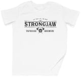 Grog Strongjaw Blanc Garçons Enfant Filles T-Shirt Unisexe Taille M White Kid's Boys Girls Tee Size M