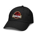 Jurassic Park Iconic Logo Adjustable Baseball Hat