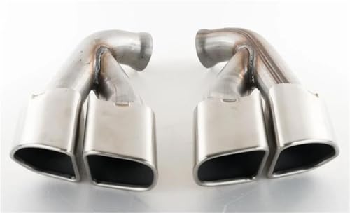 Tuyau d'échappement Cayenne 2015 2016 contre la rouille embout quad inox
