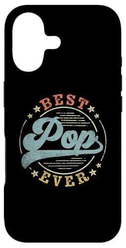 Best Pop Ever Father's Day Pop Gifts Vintage Emblem �X�}�z�P�[�X iPhone 17 �p