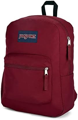 JanSport Cross Town Backpack, Russet Red, One Size - 2