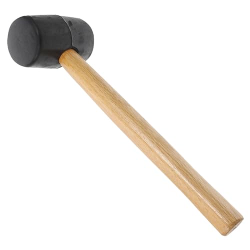 Holibanna Flooring Installation Hammer with Head Ergonomic Non Slip Handle Durable Mallet for Construction Woodworking and Automotive Applications