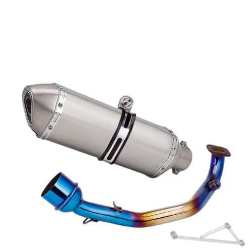 Moto tuyau silencieux d'échappement résolvant les fuites de gaz pour scooter GY6 125cc