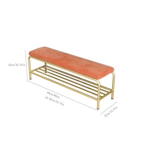 Banc à chaussures et tabouret de rangement compact pour entrée de maison