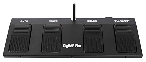 Pack Audiosavings: Sistema de Iluminación Chauvet DJ GigBAR Flex con luces Derby y Par Can + Máquina de Humo Rockville R720L con control remoto y fluido miniatura 7