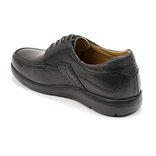 RETTO Men's Randy Comfort Leather Lace-up Shoe4