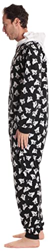 Just Love Adult Onesie Ghost Halloween Pajamas4