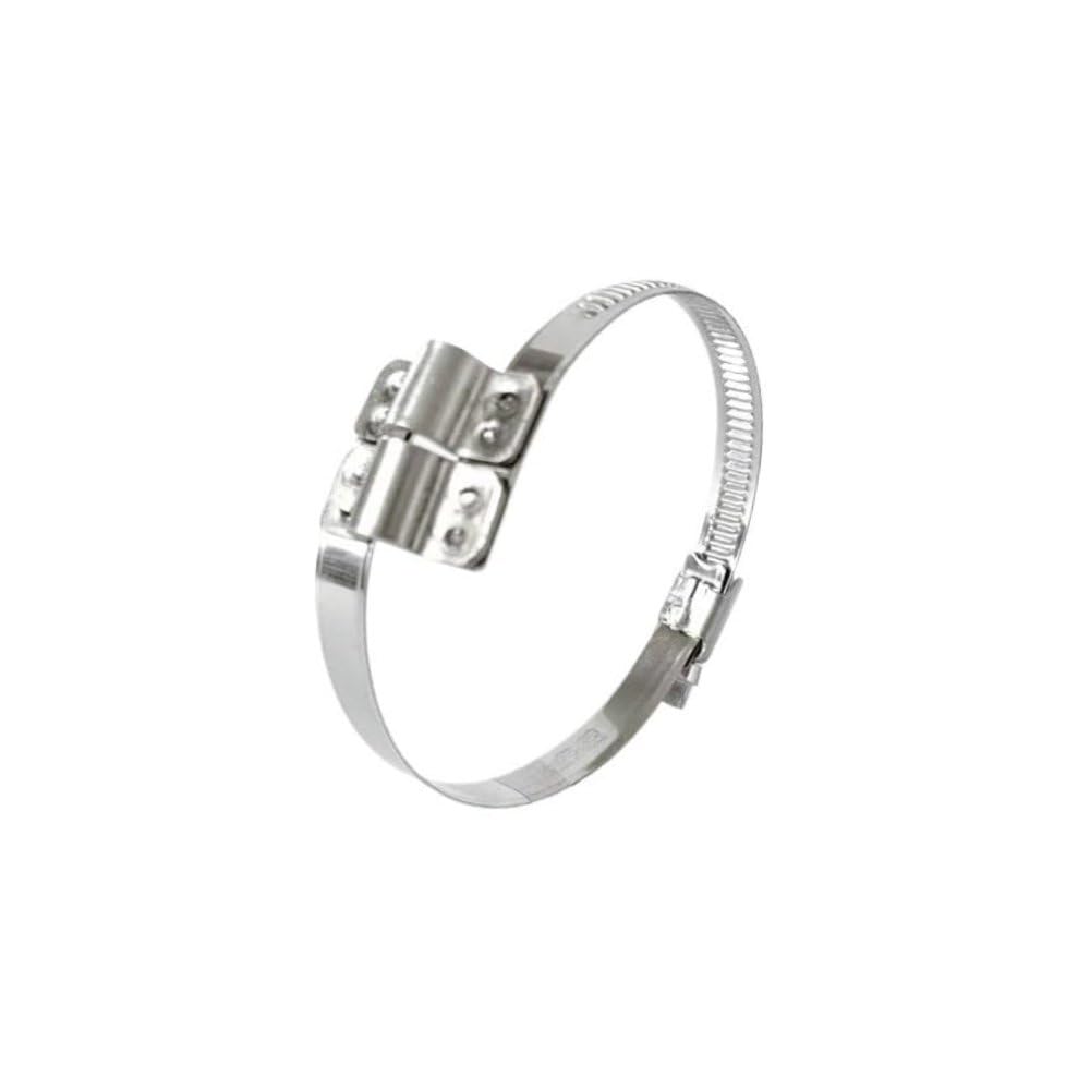 Fascette stringitubo 40-60 mm per officina, acciaio inox 304, 5 pezzi
