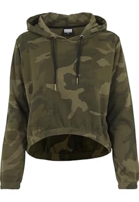 Urban Classics Ladies Camo Cropped Hoody-Sudadera con capucha Mujer Olive Camo Medium | Ya disponible en tu tienda friki favorita! En mundofriki.es! Urban Classics Ladies Camo Cropped Hoody-Sudadera con capucha Mujer Olive Camo Medium | Ya disponible en tu tienda friki favorita! En mundofriki.es!