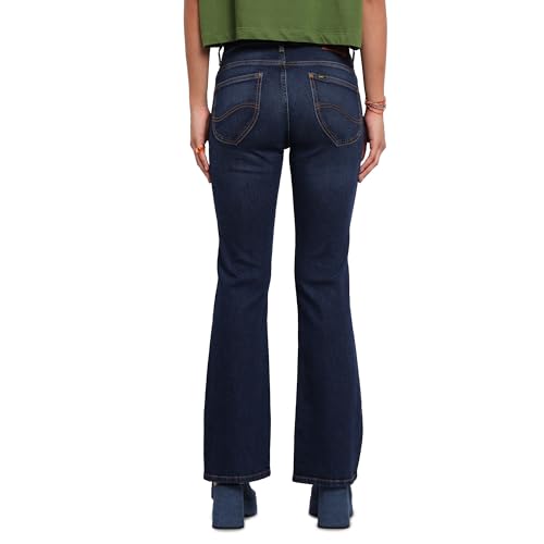 Image of Lee Women's Breese Boot Cut Mid-Rise Jeans