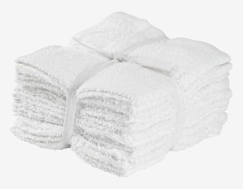 Reusable Hemp & Cotton Wipes 10-Pack – All-Natural Cloths for Baby, Face & Body, 12x12" image 3