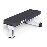 REP Fitness(レップフィットネス) FB-5000 コンペティションフラットベンチ 耐荷重454kg (ワイド, ホワイト)