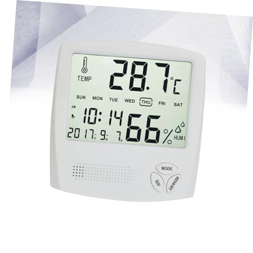 INOOMP Higrômetro Medidor De Umidade Medidor De Temperatura Medidor De Monitor De Umidade Termômetro