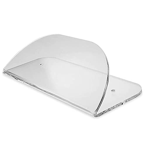 Titular del Monopatín De Almacenamiento Snowboard Holder Monopatín Suspensión De La Pared del Estante De Exhibición De Longboard Soporte De Almacenamiento Acrílico Cover