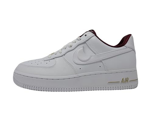 Nike Air Force 1 Low femme chaussure basse blanche et or Saturn Gold 315115 170