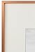 Frametory, 16x20 Metal Picture Frame with Mat for 11x14 Picture & Real Glass, Aluminum Photo Frame Collection (Rose Gold, 1 Pack)