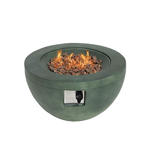 Hompus Propane Patio Fire Pit Table Lav Buy Online In Aruba At Desertcart