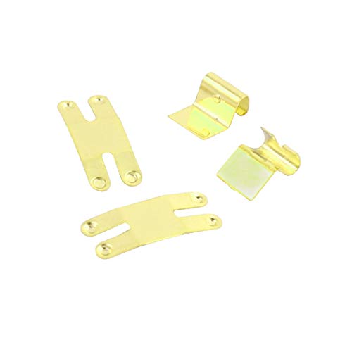 Pieza Contacto Baterías CR2032/CR1620 Metal Plateado miniatura 2