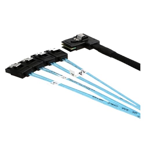 Cable S/AS HD 36Pin SFF 8087 a 4 SATA 7Pin 0.5M miniatura 5
