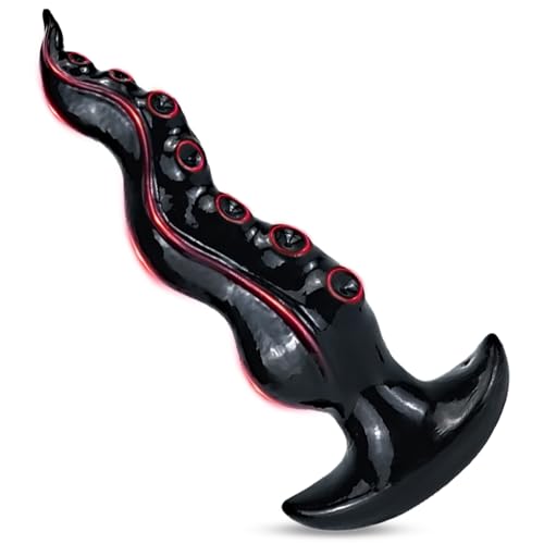 BDSMLOVE 17.2cm Tintenfisch Tentakel Analplug für Frauen Männer,Plugs Sexspielzeug Buttplug Analspielzeuge,Monster Anal Dildo Prostata Stimulation,Anal Toys erotisches Sexspielzeug für Paare (M)
