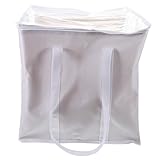 BATHVEVE 2個大容量おもちゃ収納バッグ ジッパー付き 整理収納に便利 リビングルーム 子供部屋 おもちゃの類保管用 耐久性のあるデザイン