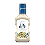 Amazon Grocery, Creamy Blue Cheese Dressing, 16 Fl Oz (Previously Happy Belly, Packaging May Vary)