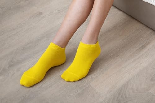 Image of RONDO Ankle Socks Unisex Thin Cotton Athletic Socks for Men for Women Running Socks Breathable Dry Fit Low Cut Golf Socks