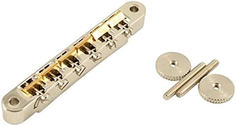 Kluson USA Replacement Wired ABR-1 Tune-O-Matic Bridge With Brass Saddles