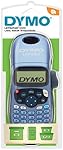 Dymo S0883990 LetraTag créateur d'étiquettes portable, imprimante d'étiquettes avec clavier ABC et écran LCD de 13 caractères, pour la maison ou le bureau, bleu, LT-100H, version UK