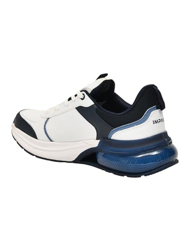 Image of Impakto Flex Onyx Men Casual Sneaker Classic Rounded to Pampering Cushioned Extra Comfort Lace-Up