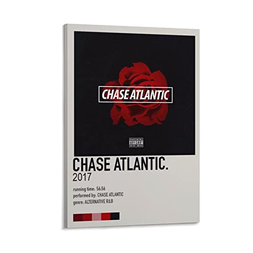 Poster Chase Atlantic 2017 sur toile DAXXIN style cadre 60x90cm pour salon