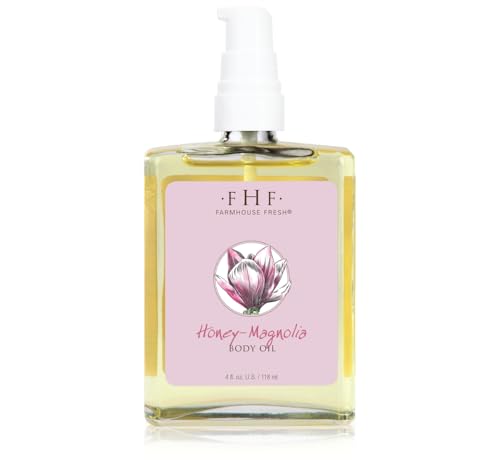 FarmHouse Fresh Honey Magnolia Body Oil, 4 fl. oz. image 3