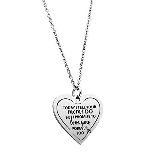 Stepson/Stepdaughter Gift Necklace from Stepmom/Stepdad