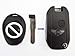 KEMANI New Uncut Blank Modified Flip Folding Shell Remote Key Case Fob 2 Button for 1999-2004 Land Rover Discovery