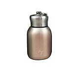 10.15oz/300ML Mini Thermal Mug Leak Proof Vacuum Flasks Travel Thermos Stainless Steel Drink Water Bottle Thermos Cups for Indoor and Outdoor (Rose Gold)
