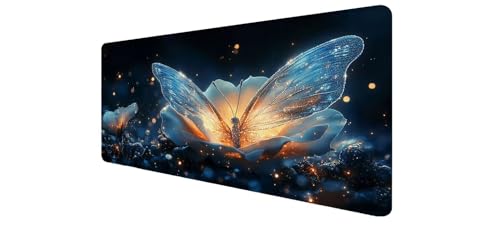Tapis souris XXL antidérapant idéal pour grand bureau gaming et travail