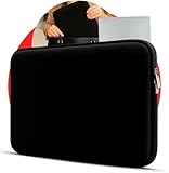 Capa Case De Note Notebook Neoprene 14/15/17 C/Preto Nf Capa 15.6 Polegadas Preto (14 polegadas)
