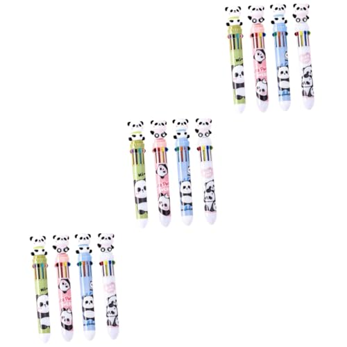 Jolis stylos à bille pour éviter les trousses surchargées avec ce stylo multicolore