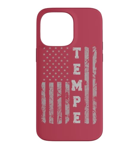 Tempe, Arizona, American Flag Case for iPhone 14 Pro Max