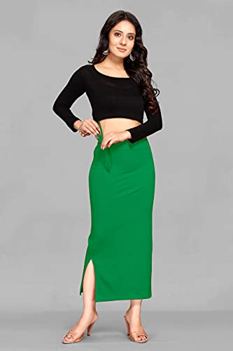 Image of Side Rope Saree Shapewear, Petticoat, Skirts for Women Polylycra Saree Shaper for Saree Dress