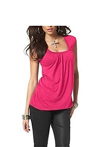 Laura Scott Top mit Falten Damen Pink Gr. 32 Cover