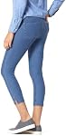 HUE Womens Ankle Slit Essential Denim CapriLeggings