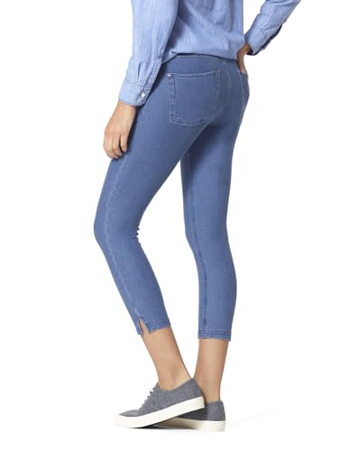HUE Essential Denim Capri Leggings with Pockets — view 2