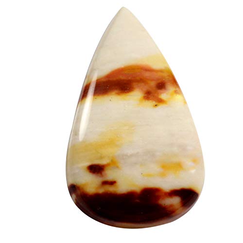 Pierre Jaspe Mookaite rouge 36,3 ct cabochon Oc28 pour vos séances de méditation