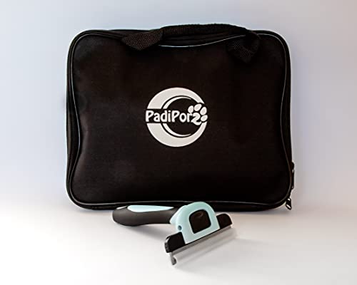 Padiporz Professional 8 Piece Grooming Kit for Dogs or Cats – Essential Pet Grooming Accessories Set with De shedding Tool, Brushes, Nail Clippers, Brushing glove, Tick remover – Ideal for All Breeds - Image 4