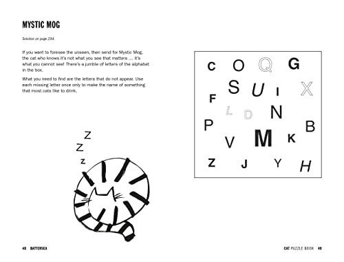 Cat Puzzle Book from Battersea Dogs & Cats Home - Fun & Challenging - Image 5