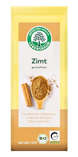 Lebensbaum Zimt, Bio-Gewürz aus Ceylon-Zimt und Cassia-Zimt, zum Würzen von Süssspeisen und...